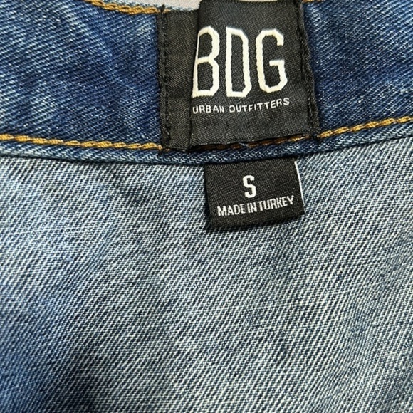 BDG Urban Outfitters denim button front mini skirt Size Small - Picture 4 of 6